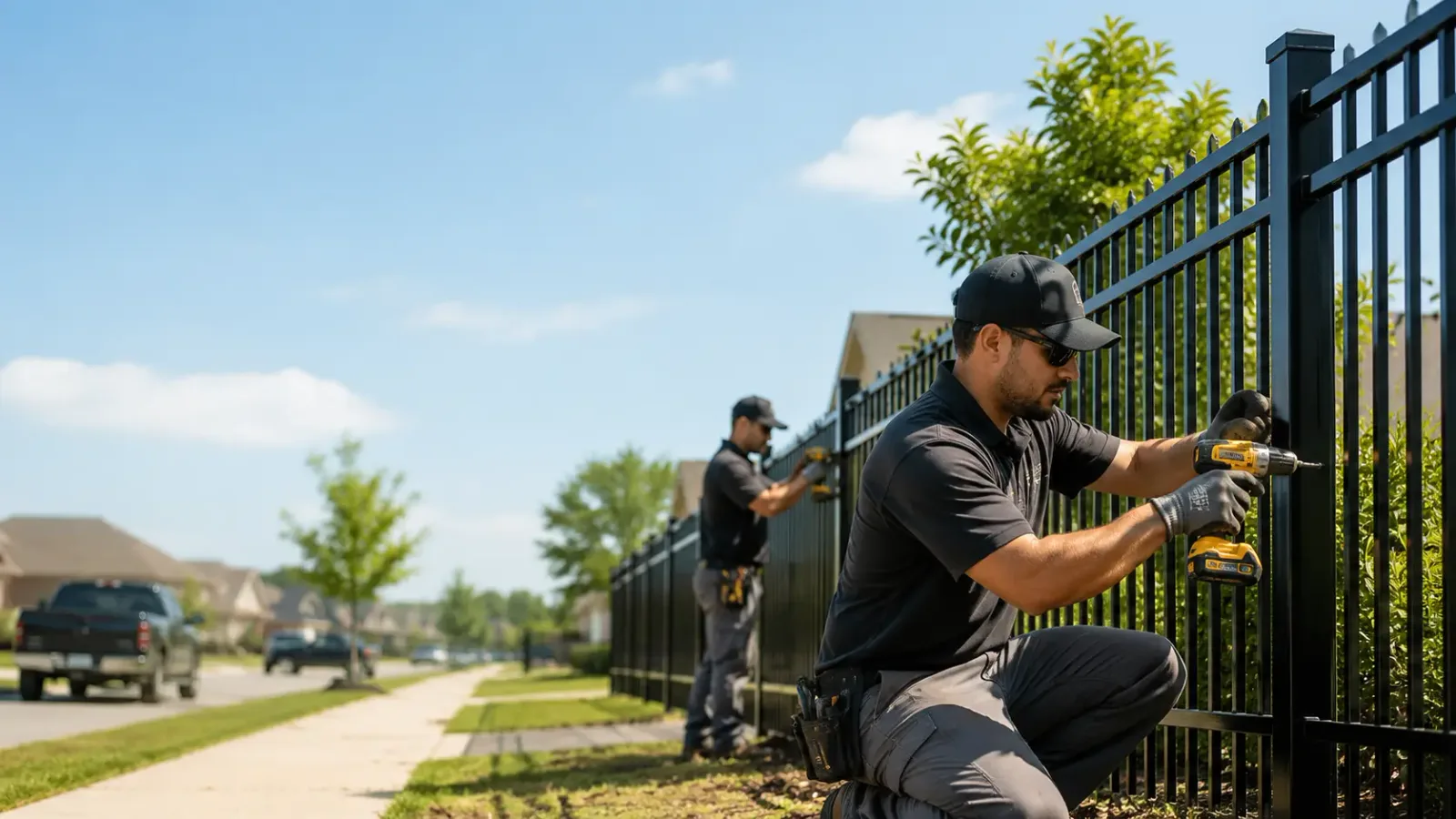 Metal Fence Installation in New Springfield, OH